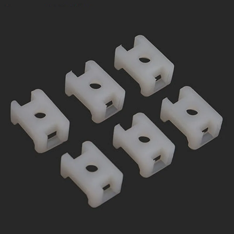 

30pcs STM-1 nylon saddle cable tie Fixed seat Suction cup Positioning pieces