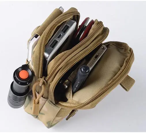Тактический Чехол Molle охотничьи сумки поясная сумка Военная поясная сумка наружные сумки чехол для телефона карман для Iphone 7