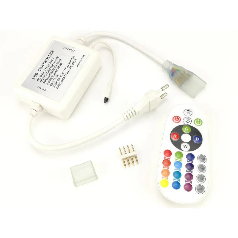 ИК контроллер RGB для светодиодной ленты 220 В 110 1 м 2 3 4 5 6 10 м|220v led strip controller|lighting control
