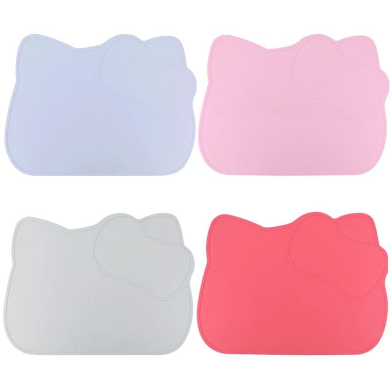 Высококачественная силиконовая тарелка для кормления детей коврик посуда