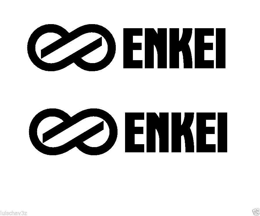 Для 2 шт. (2) обода Enkei автомобильные гоночные колеса переводная наклейка для окна