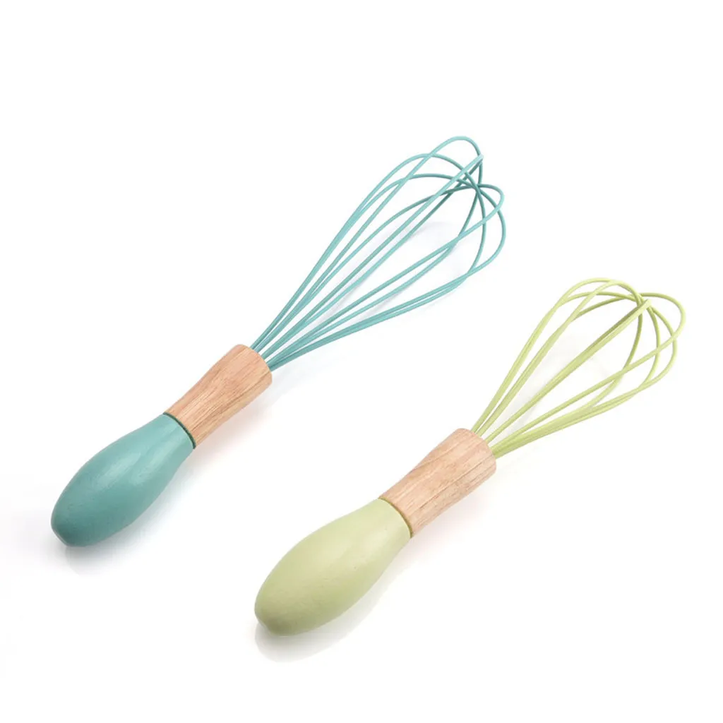 Manual egg beater kitchen utility handle stainless steel mixer balloon whisker tool L0423 | Дом и сад