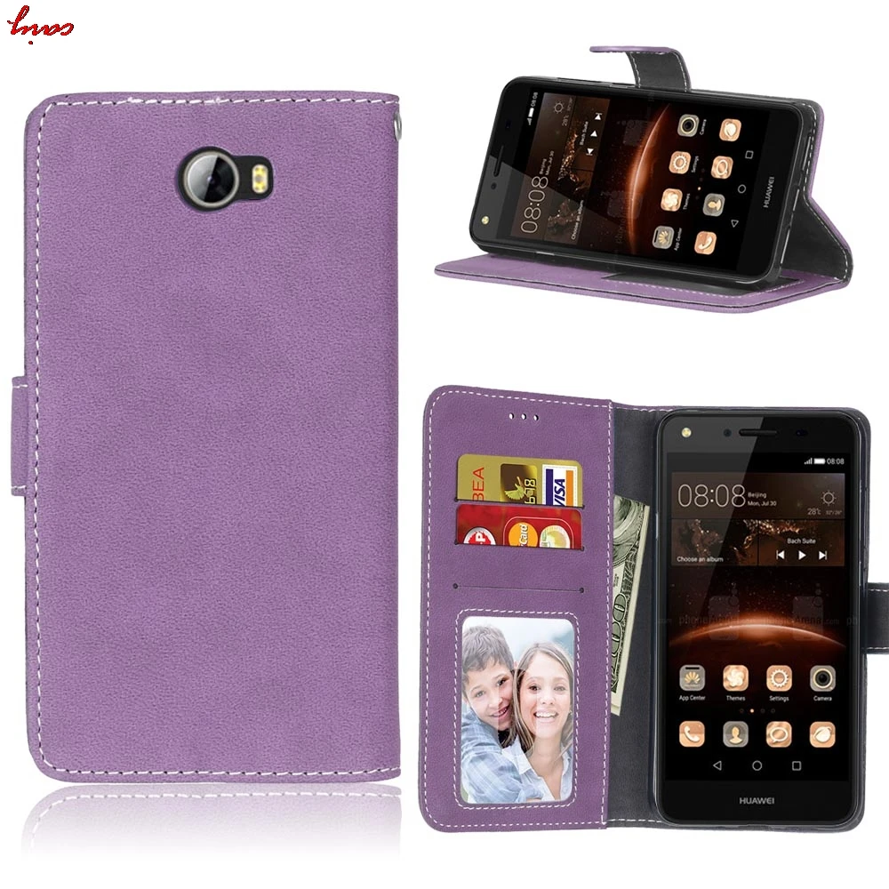 Матовый кожаный чехол для huawei Y5 II Y5ii 2 Кун U29 L21 L01 чехол для телефона для Капа huawei Y 5ii на Y 5 II CUN-L01 назад флип чехол
