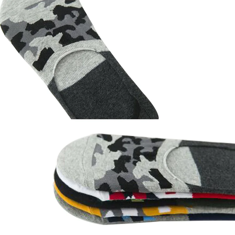 Носки мужские хлопковые камуфляжные 1 пара весна лето 2018|boat socks|mens camouflage sockssocks sock |