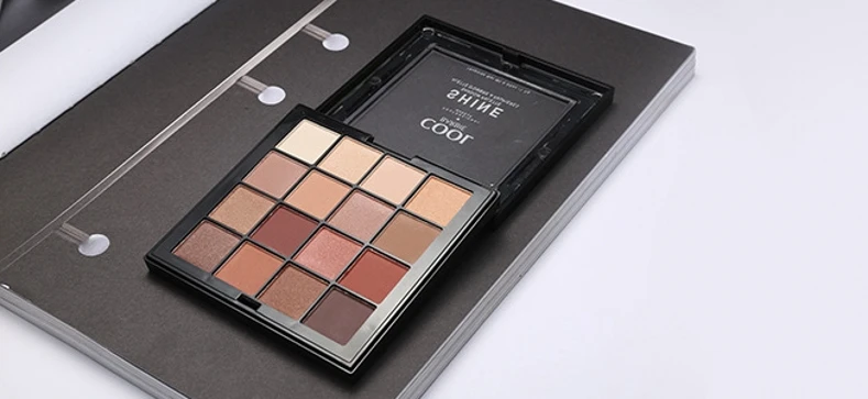 16 цветов Палитра теней для век sombra de olho nude тени для век maquillage yeux Жидкий блеск матовая палитра cienie do powiek макияж