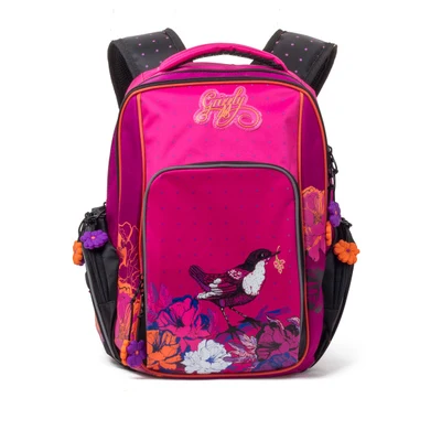 Россия Стиль Девушки Школьные Сумки Мультфильм Птиц Шаблон Водонепроницаемый
