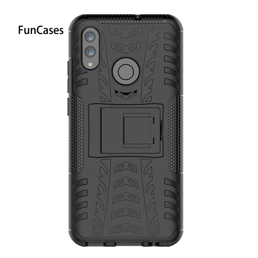 Гибридный Броня Чехлы для HUAWEI Honor 10 Lite HRY LX1 LX2 Дело ТПУ Силиконовые Heavy полный