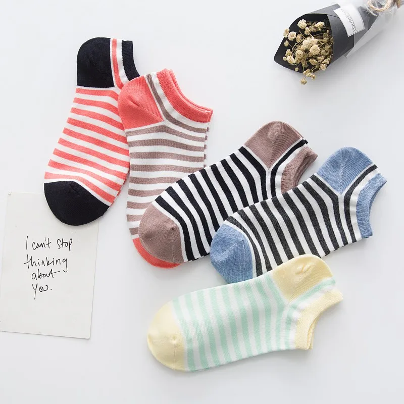 Лидер продаж модные новые женские хлопковые носки летние и осенние милые Дышащие