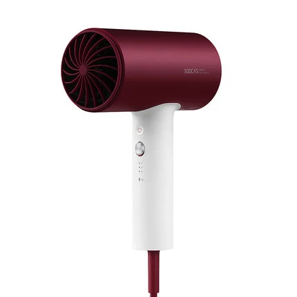 Новинка, Xiaomi Soocare Soocas H3, анион, фен для волос, корпус из алюминиевого сплава, 1800 Вт, воздушный выход, анти-горячий, инновационный диверсия, дизайн - Цвет: Бургундия
