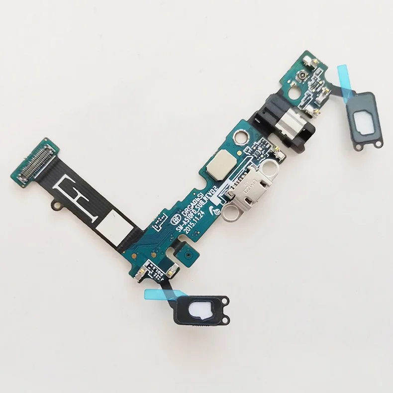 A5 2016 5pcs Для samsung Galaxy A310 A310F A310F A510 зарядное устройство разъем наушники клавиатура M Flex USB A3 A5 REV0.5B usb док-станция flex - Цвет: A5 2016 5pcs