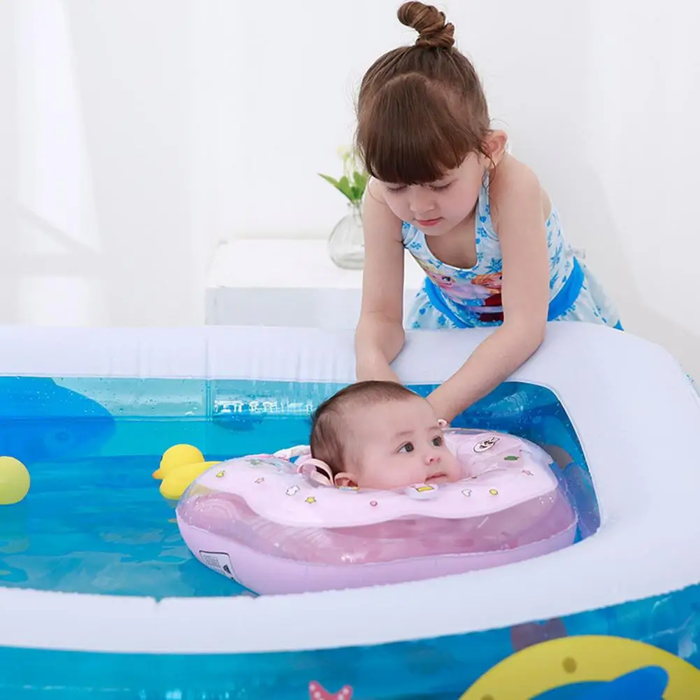 Надувной круг для купания ребенка бассейн Piscina портативный открытый детский