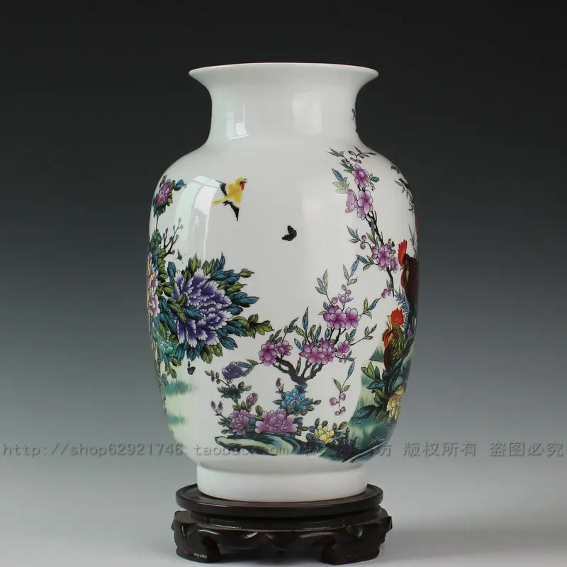 Керамическая ваза Jingdezhen в виде розы фарфоровая восковая тыква флакон фигурка
