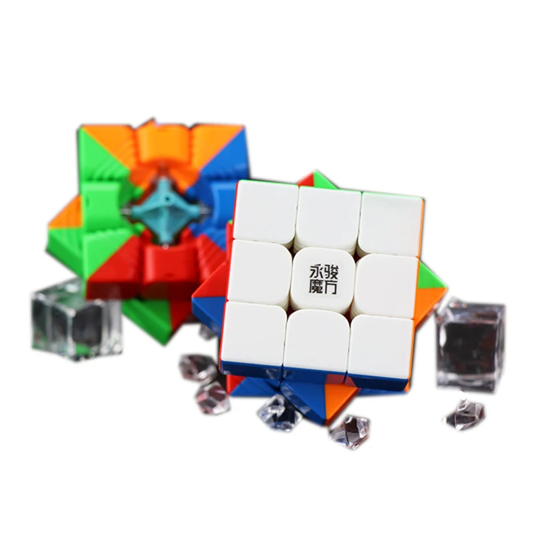 Куб YONGJUN Mini 2 м 3x3x3 кубик рубика Магнитный Magic Cube Скорость профессии куб головоломка виды кубик ОБРАЗОВАНИЯ Детская куртка из искусственной кожи для игрушки подарок для игры