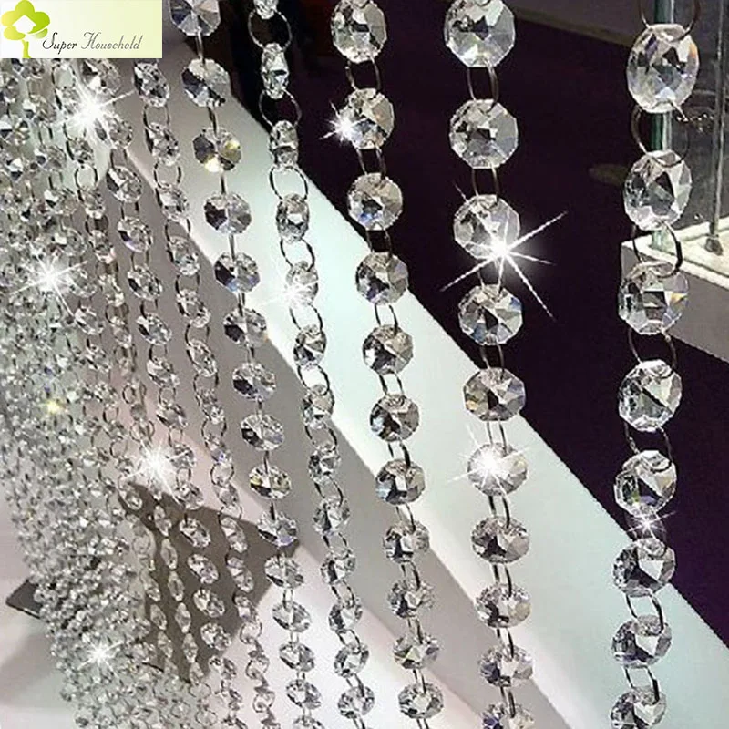 Европейский декоративный хрустальный занавес s в кухонный делитель занавеска из