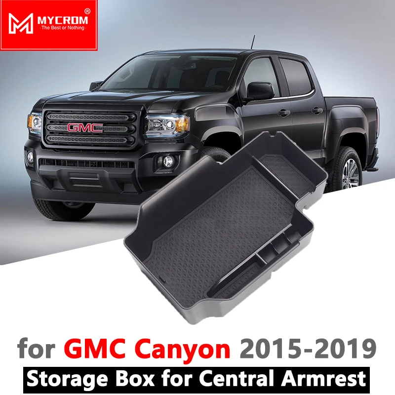 Подлокотник ящик для хранения автомобильный Органайзер аксессуары GMC Canyon 2015 2016