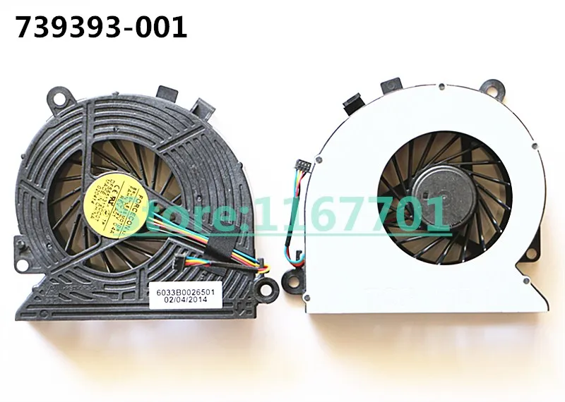 

New Laptop/notebook CPU Cooling Fan For HP All-in-one PC 23-G 23-G013W 18-1200CX 739393-001 BUB0812DD-DD09 DFS651312CC0T-FAHN