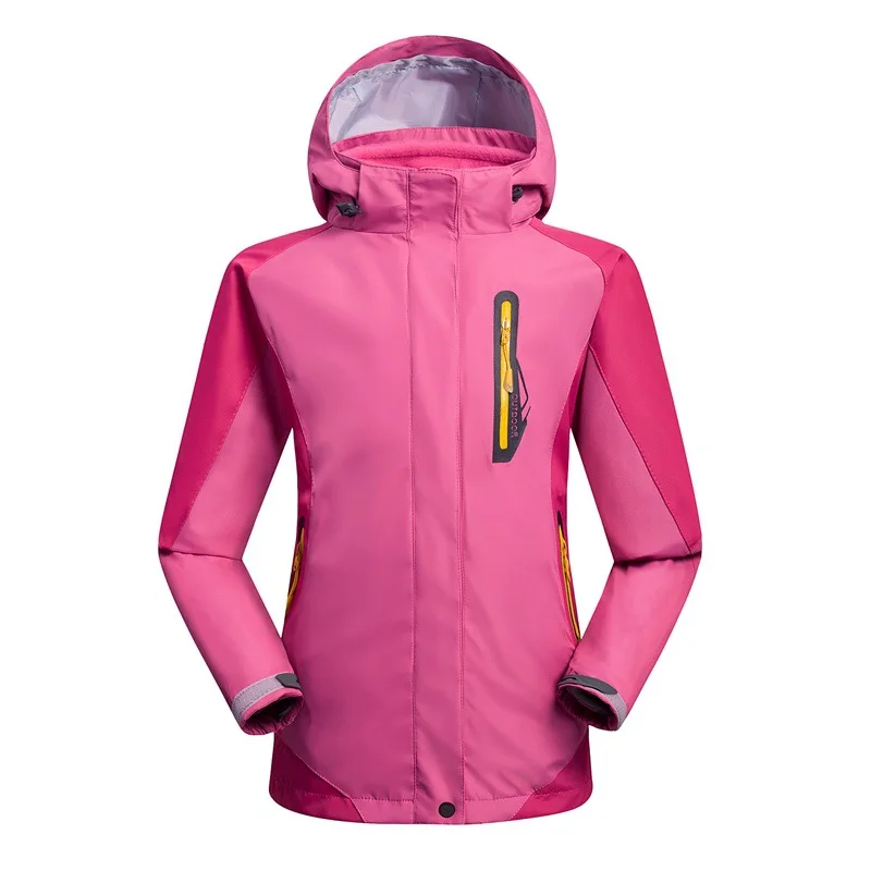 Детская куртка уличная Водонепроницаемая спортивная одежда 2 в 1 альпинистская