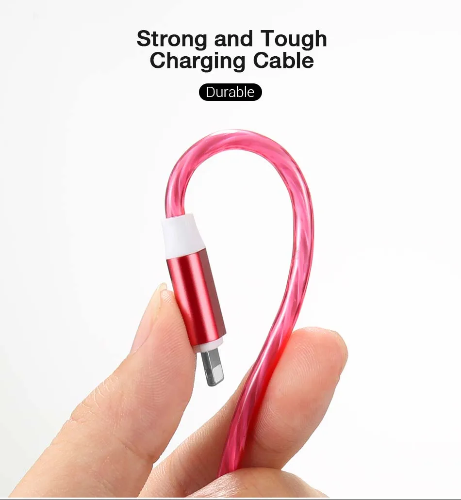KISSCASE Micro USB кабель для huawei Honor Xiaomi Redmi Зарядка Синхронизация данных Кабельное освещение Micro USB 1 м универсальный кабель для android-устройств Кабо