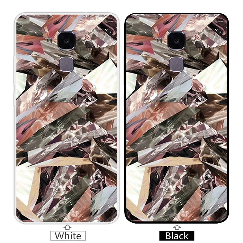5.2inch Cases for Huawei Honor 5C / 7 Lite Matte Silicon Back Black Cover Honor7 GT3 Clear Capa Phone Case |