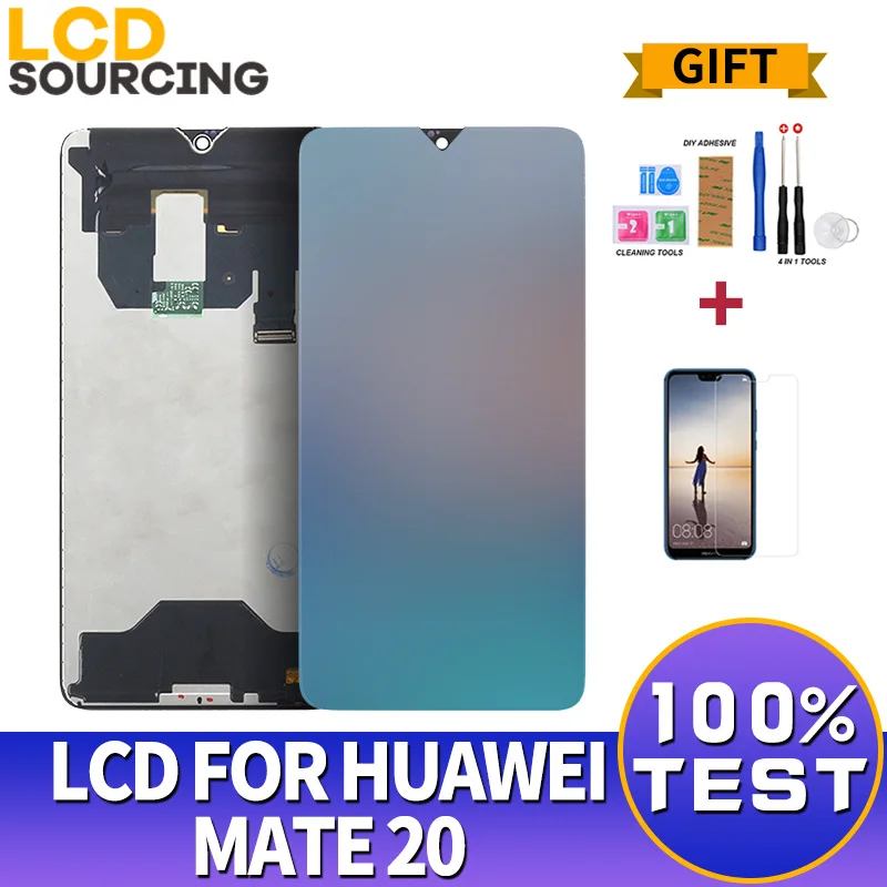 6 53 дюймовый ЖК дисплей для Huawei Mate 20 сенсорный экран дигитайзер в сборе замены