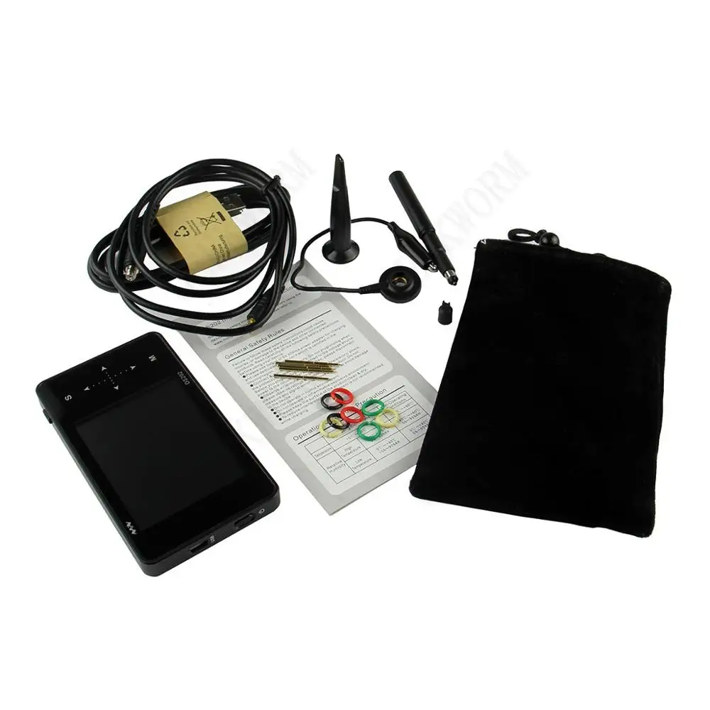 Цифровой мини осциллограф DS202 2 канальный интерфейс USB полноцветный TFT дисплей 8 Мб