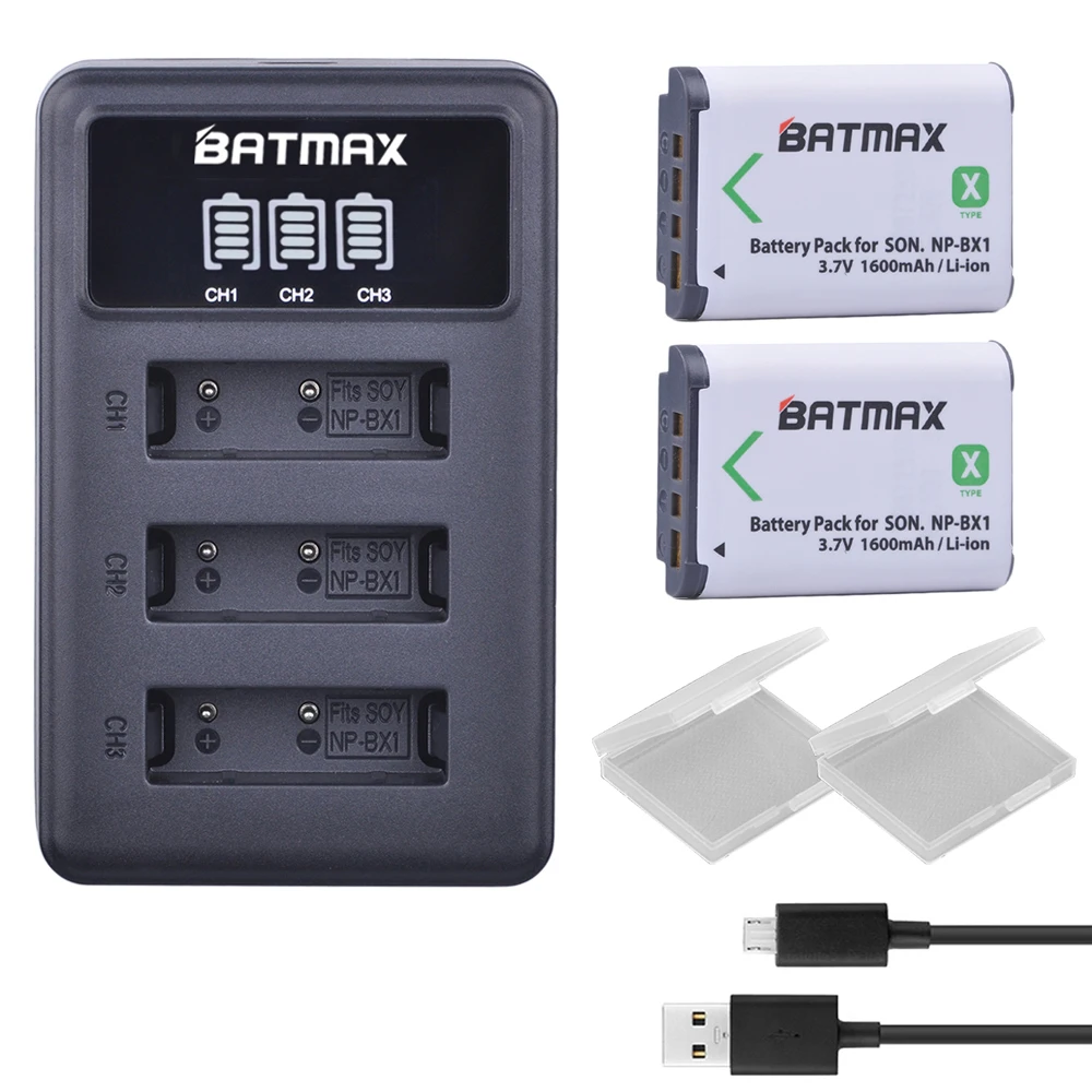 2 шт. USB зарядное устройство для Sony с светодиодный слотами|np bx1 battery|np bx1charger sony np-bx1 |