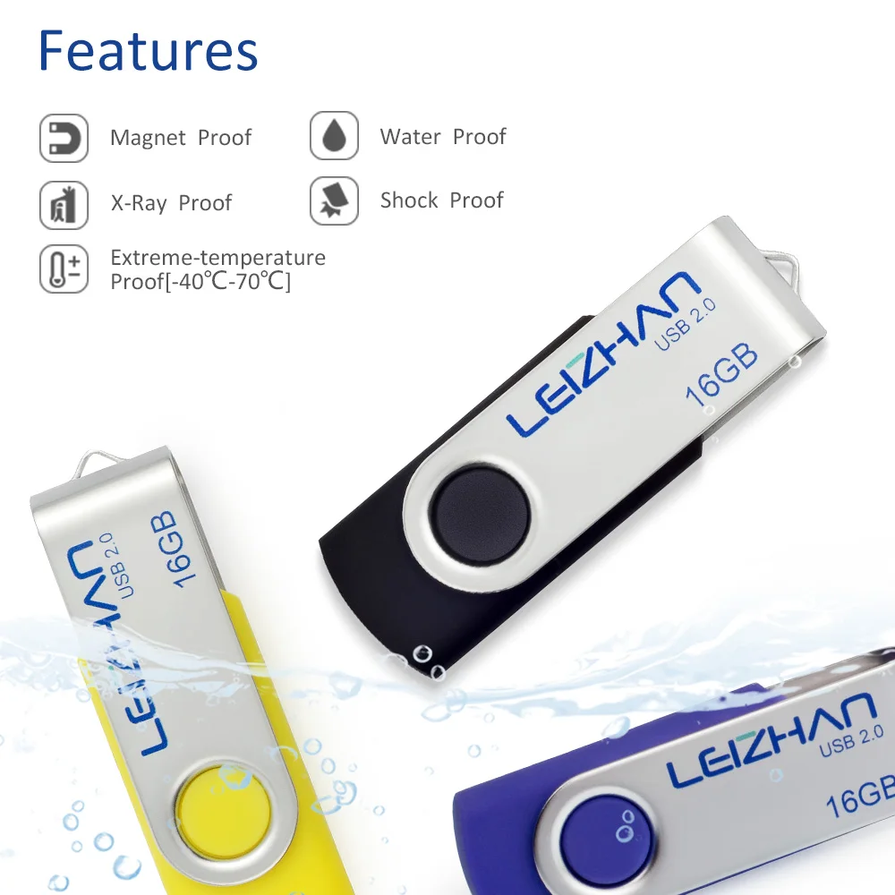 Новый usb флеш накопитель LEIZHAN мини флешка 4 ГБ 8 16 32 64 2 0 Подарочный u диск