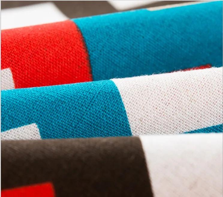 Прямая поставка Геометрическая наволочка в клетку шеврон декоративные подушки