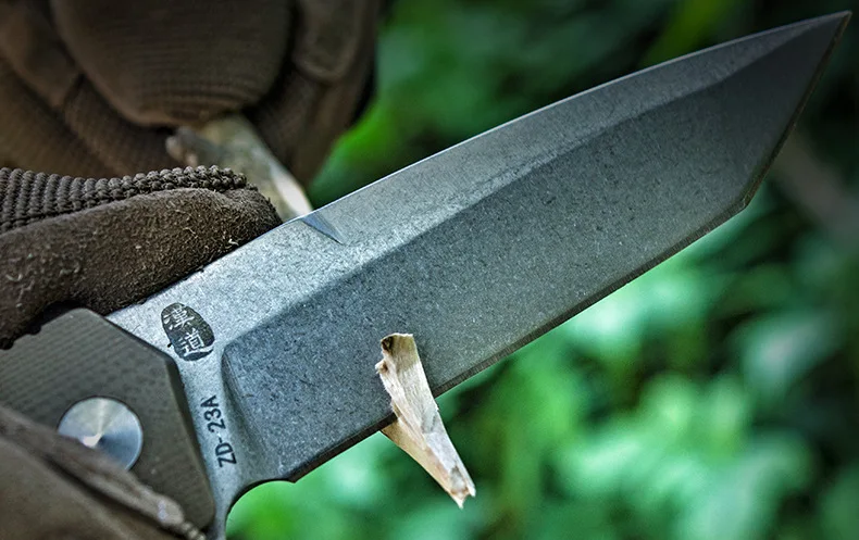 Комплект Электронных компонентов HX OUTDOORS ZD-23 складной Ножи 9CR18Mov лезвие G10 с титановой ручкой шариковый выживание тактический нож инструмент для повседневного ношения нож подарок