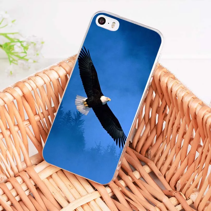 Мягкий чехол для телефона MaiYaCa black eagle fly the sky из ТПУ iPhone 8 7 6 6S Plus X XS MAX XR 5 5S SE 11pro max |