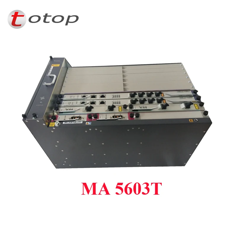 Hua wei ma5603t OLT с 2 SCUN + 2X2CS PRTE вы можете установить VDPE или ADPE H801 ASPB на olt