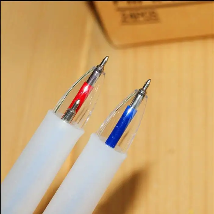 Новый выдвижная ручка шариковая X7 бренд два двойной Цвета Винтаж Стиль школы и