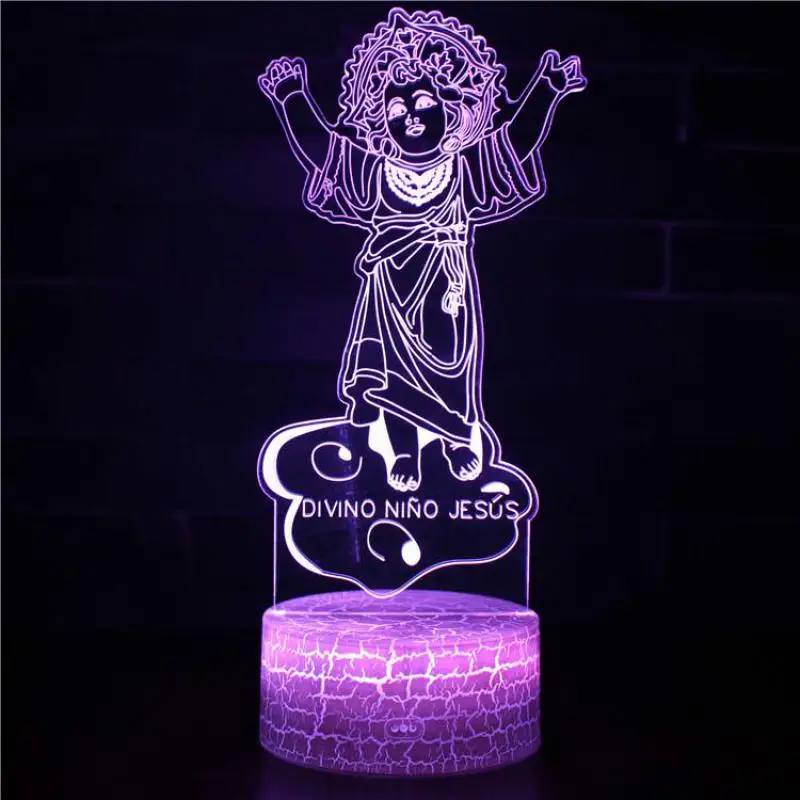 Ангел Usb Led свет прекрасный мультфильм детские игрушки Детская комната украшение