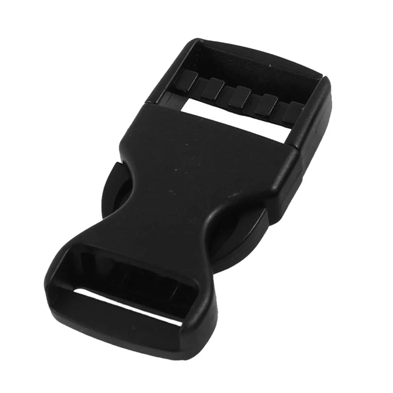 Plastic Luggage Backpack Side Quick Release Buckle Clasps 2 Pcs Black | Дом и сад