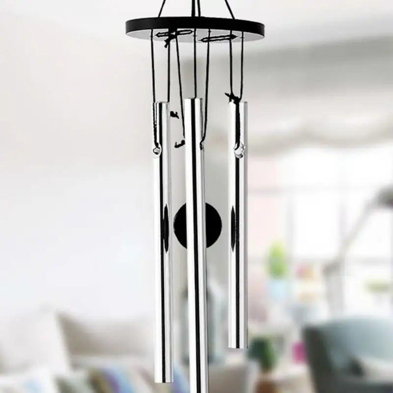 Глубокий резонансный 6 труб Windchime Часовня колокольчики ветра двери настенный дом Dec