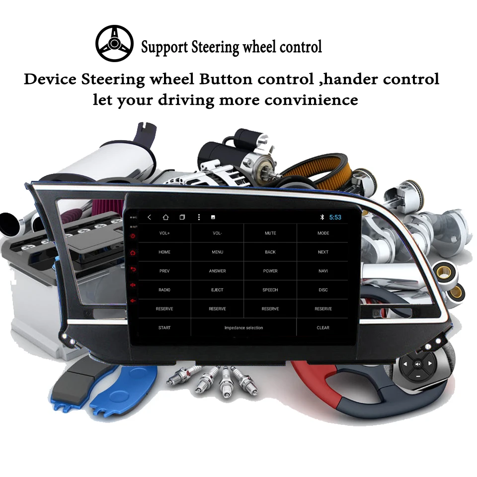 Восьмиядерный Android 10 0 автомобильный DVD GPS навигация мультимедийный плеер стерео