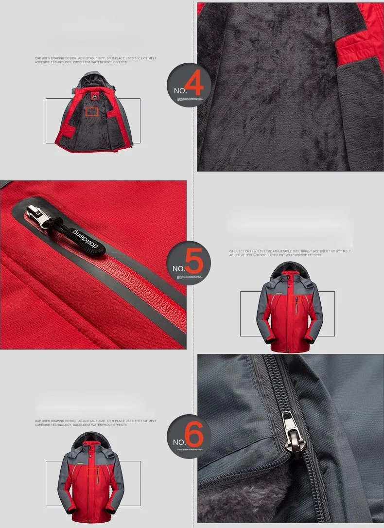 30 C FIT плюс толстый бархат вниз и парка пальто 6XL 7XL 8XL 9XL теплая зимняя куртка мужская водонепроницаемая ветрозащитная чакета hombre