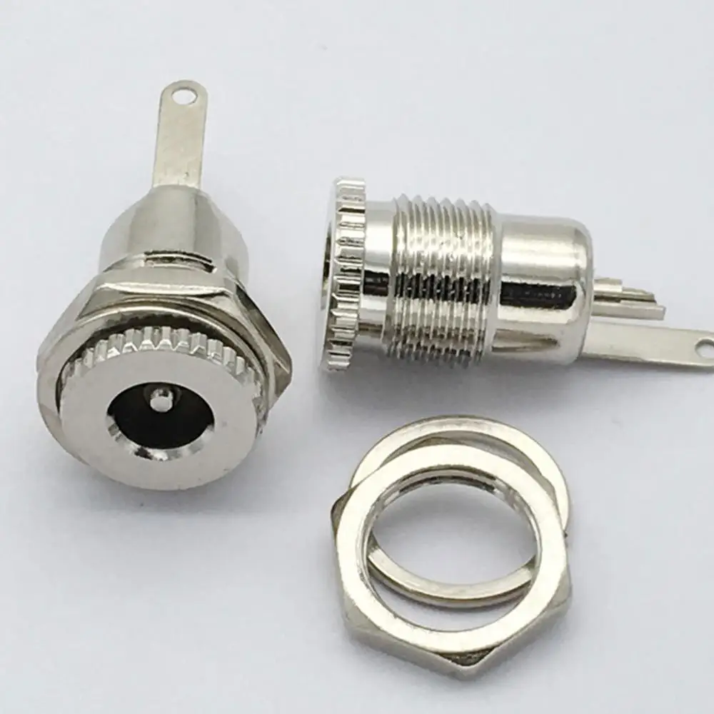 1pcs 5.5 mm x 2.1mm DC Power Jack Socket Female Panel Mount Connector | Обустройство дома