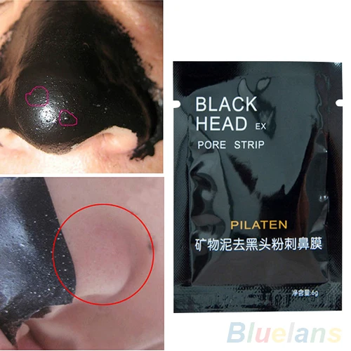 10 шт. минеральной грязью черноголовых снятия нос мембраны очищение пор полосы 6ZEJ