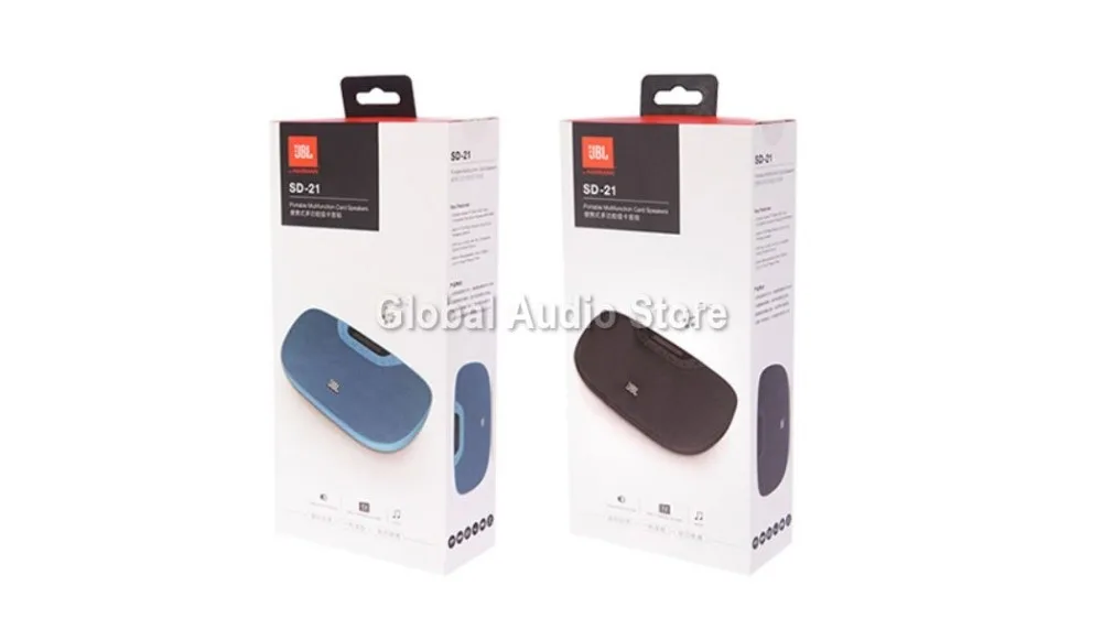 JBL SD-21 AUX в мини портативный открытый динамик с fm-радио TCard MP3
