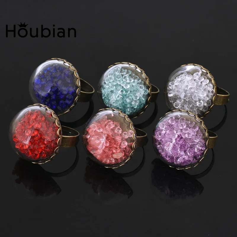 2017 Beauty and the beast Wholesale Lovely Crystal Charms Fingers Rings Jewelry for Women Adjustable free shipping | Украшения и