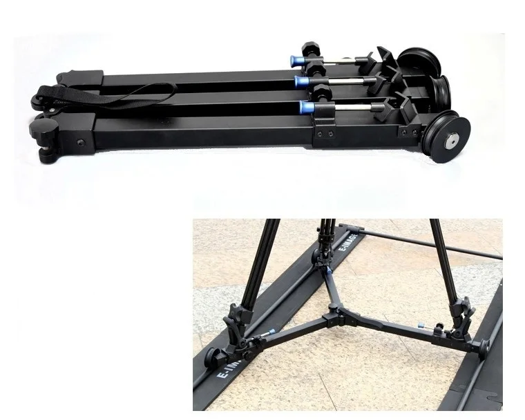 5000 см 5 м 13 кг Складная &amp Портативный штатив Долли железнодорожных путей система