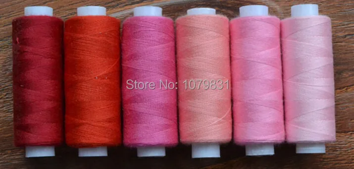 Швейная нить 30 разных цветов 250 ярдов каждый набор нитей для шитья вручную или
