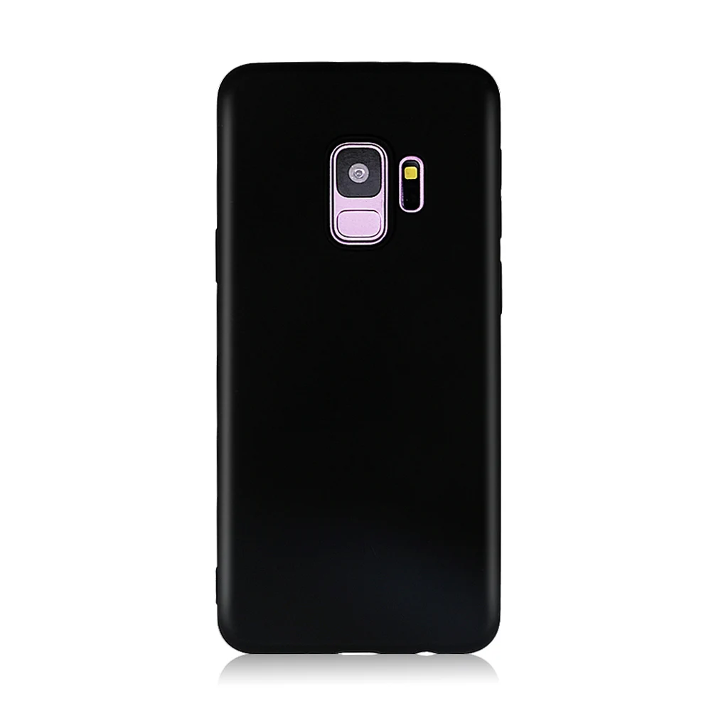 Black Милые чехлы для телефонов LOVECOM ярких цветов для samsung Galaxy S10 Plus S10e A30 A40 A50 M20 M30 Мягкий силиконовый чехол из микрофибры - Цвет: Black