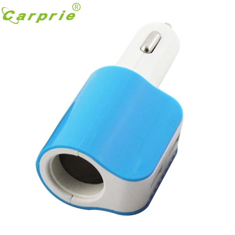 Автомобильный Стайлинг гнездо прикуривателя CARPRIE 2 USB разветвитель в одну сторону