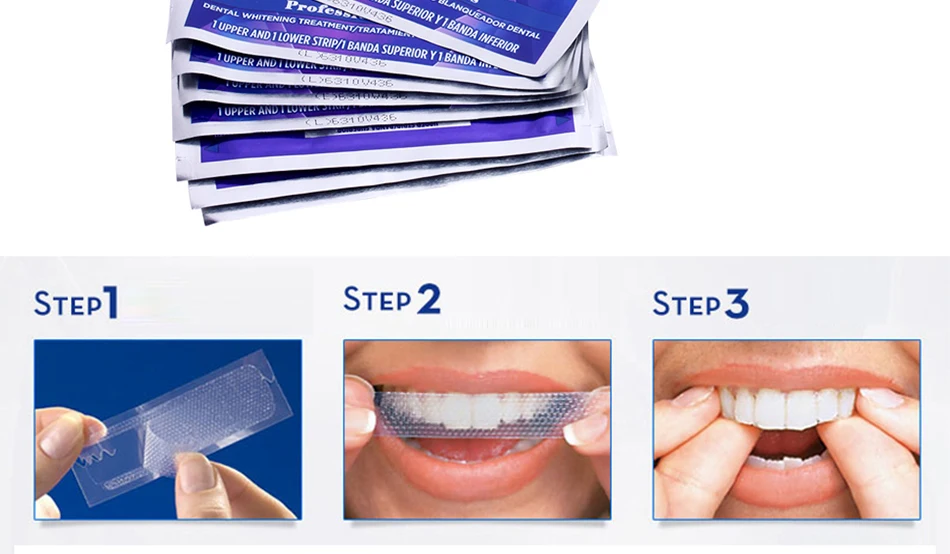 20 мешков/коробок или 10 мешков/NoBox Crest 3D Whitestrips профессиональные эффекты гель для отбеливания зубов Гигиена полос полости рта Отбеливание зубов