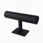 Черный органайзер для браслетов из искусственной кожи T-Bar, демонстрация ювелирных изделий, держатель для часов, Органайзер