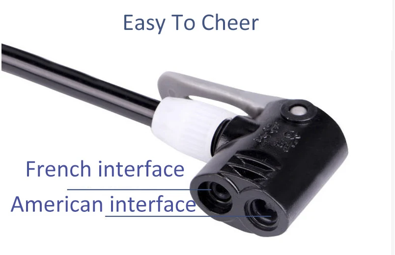 Bicycle Pump Portable Cycling Air Pump Inflator High Pressure MTB Mountain Bike Multi-functional Pumps With Gauge 170PSI