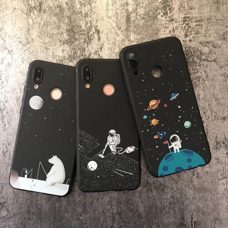 Милый мультяшный Мягкий чехол из ТПУ для Huawei P20 lite pro P8 9 10 P smart Mate 20 Honor 7A 7C 8X Y5 Y6 Y7 Y9 |