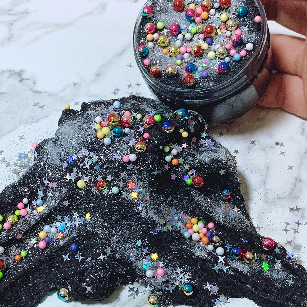 HIINST Slime игрушки для детей Детские Красочные жемчужные забавные слизевые снятия
